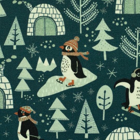 French Terry - Polar Iglu