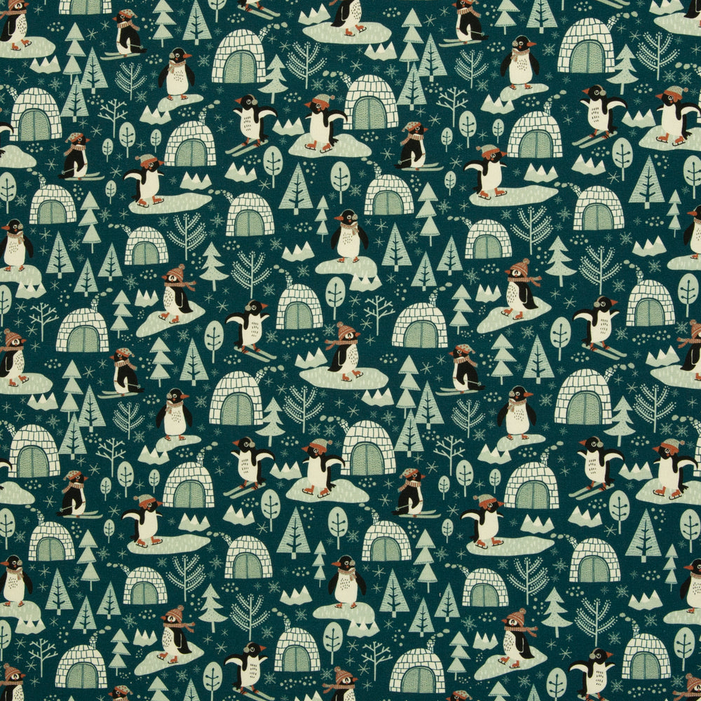 French Terry - Polar Iglu
