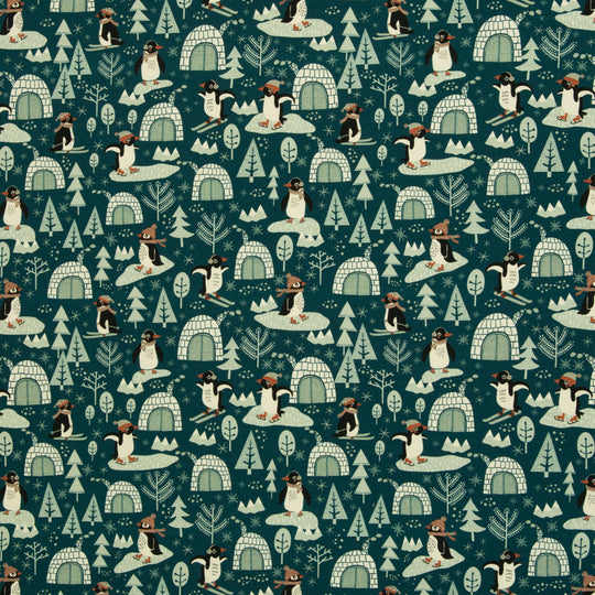 French Terry - Polar Iglu