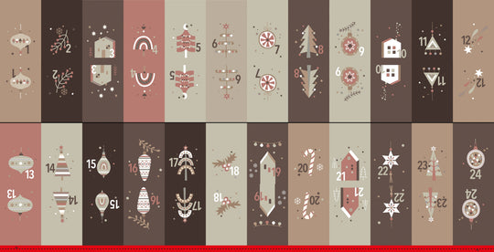 Panel - Adventskalender Christmas