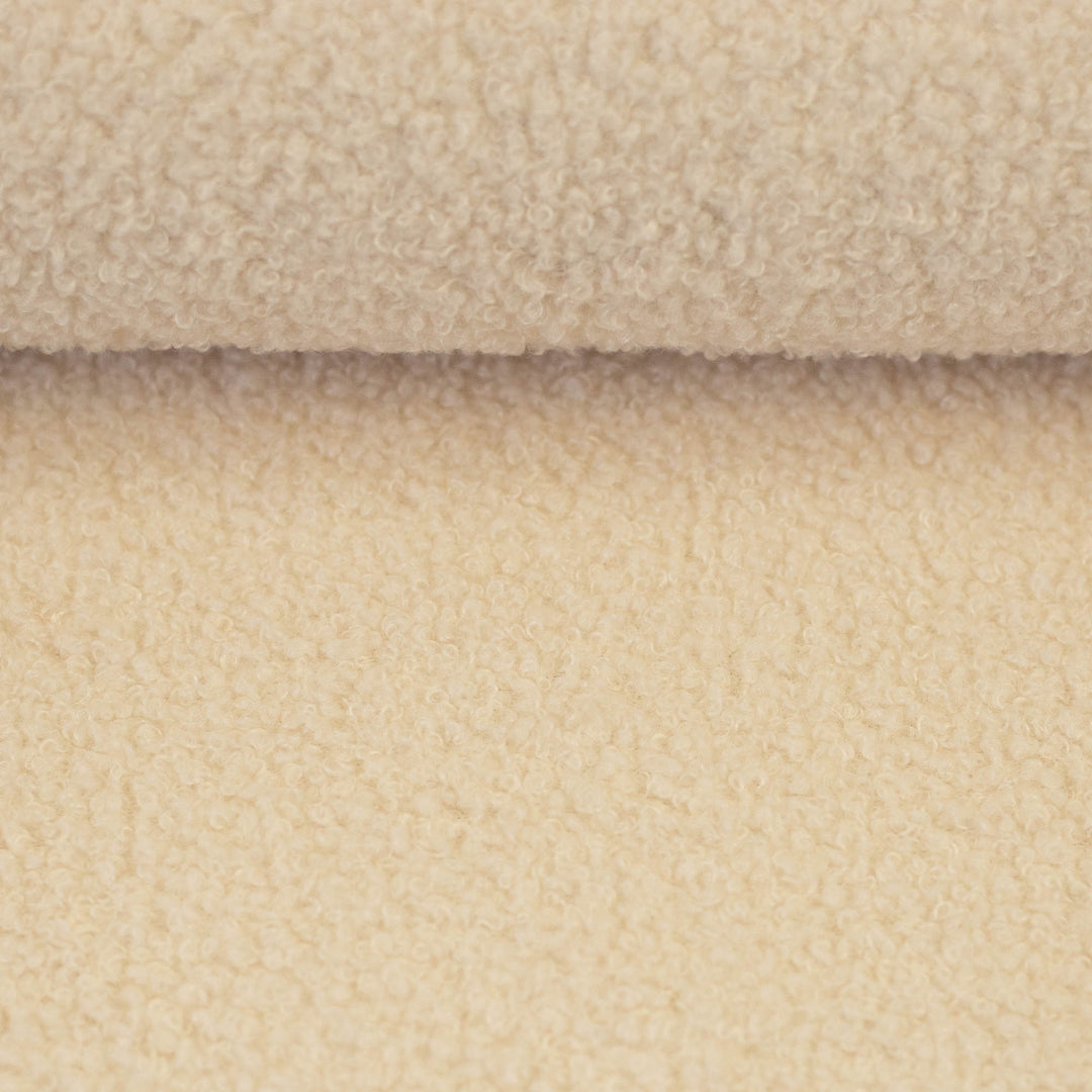 Teddy -  mit Fleeceabseite Beige