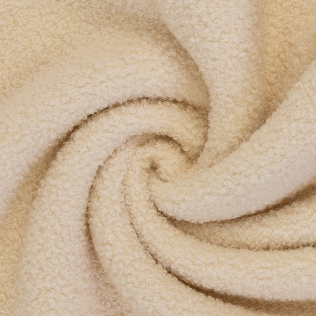 Teddy -  mit Fleeceabseite Beige
