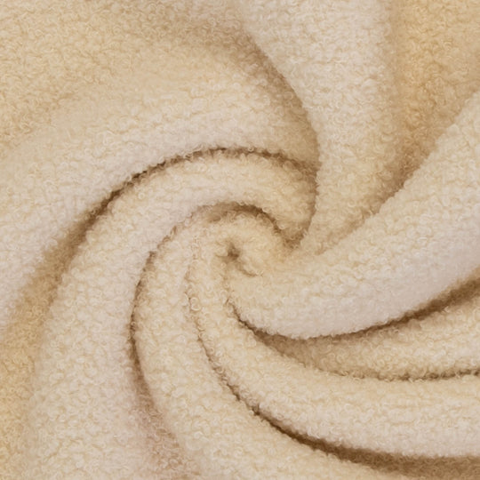 Teddy -  mit Fleeceabseite Beige