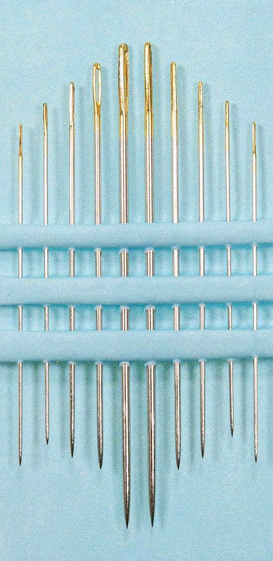 Short darning needles