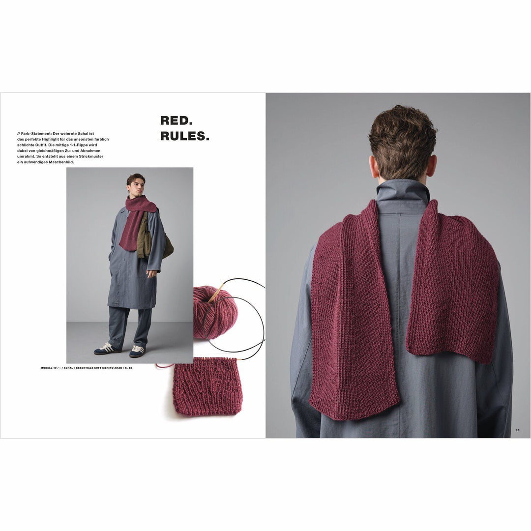 Knitting Pattern - Made by Me Men No.3