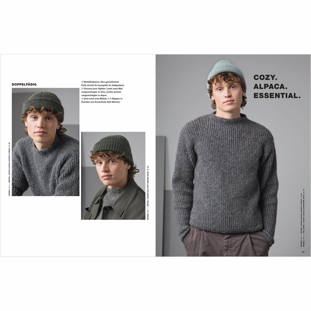 Knitting Pattern - Made by Me Men No.3