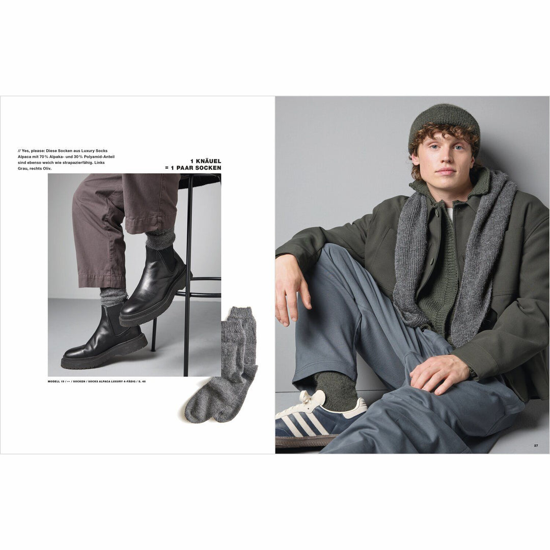 Knitting Pattern - Made by Me Men No.3