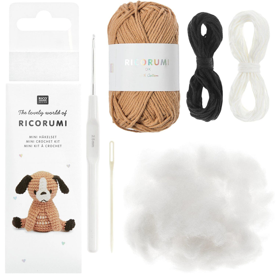 Ricorumi Mini Easy Crochet Set - Puppy