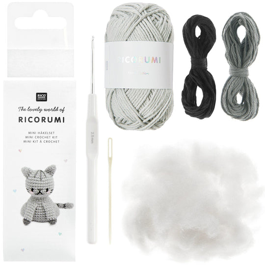 Ricorumi Mini Easy Crochet Set - Kitten