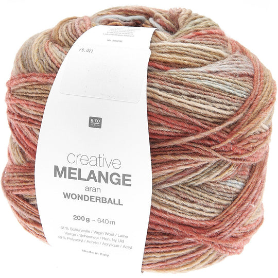 Rico Design Creative Melange Wonderball 200g 640m