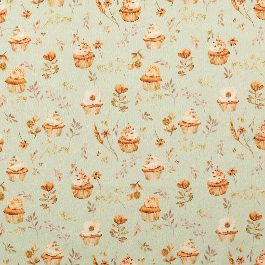 Baumwolle - Cupcake Mint