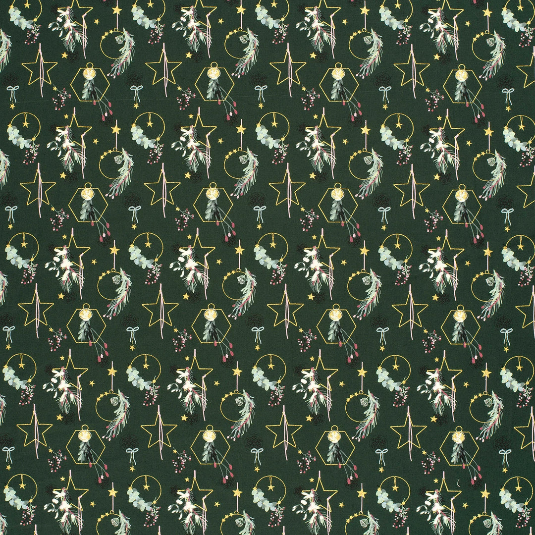 Baumwolle - Grüne Weihnacht