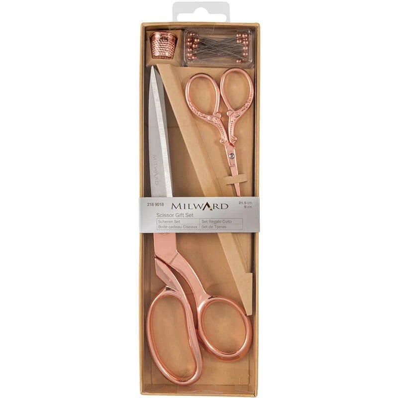 Scheren Set Kupfer "Milward"