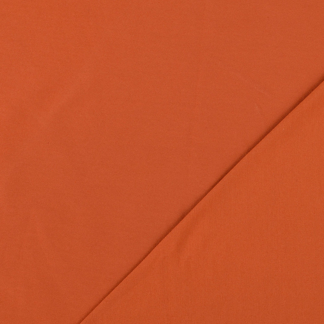 Baumwolljersey Uni Col.0832 (Ziegelrot)