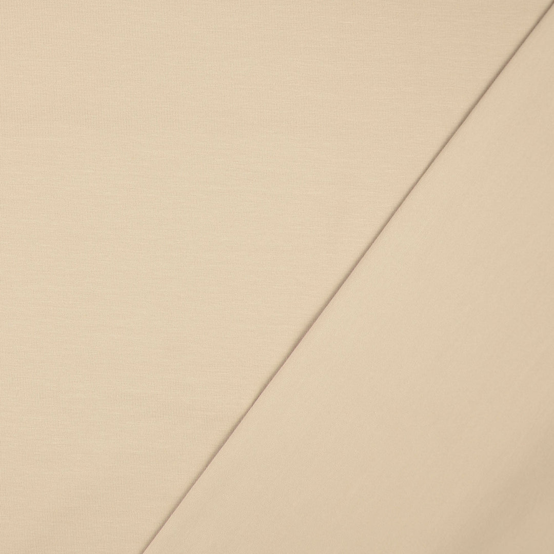 Baumwolljersey Uni Col.4005 (Beige)