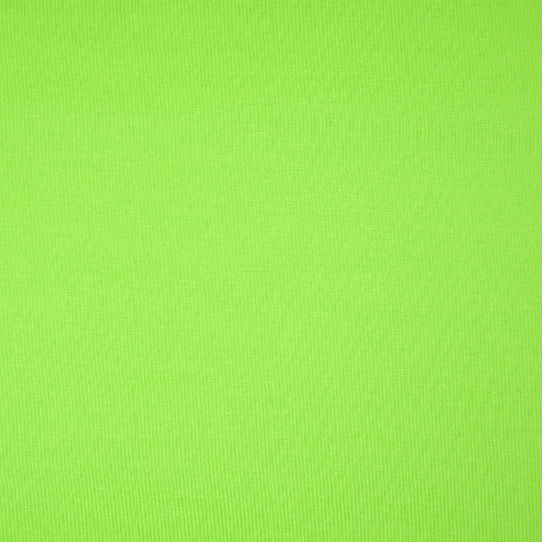 Baumwolljersey Uni Col.4035 (Apfelgrün)