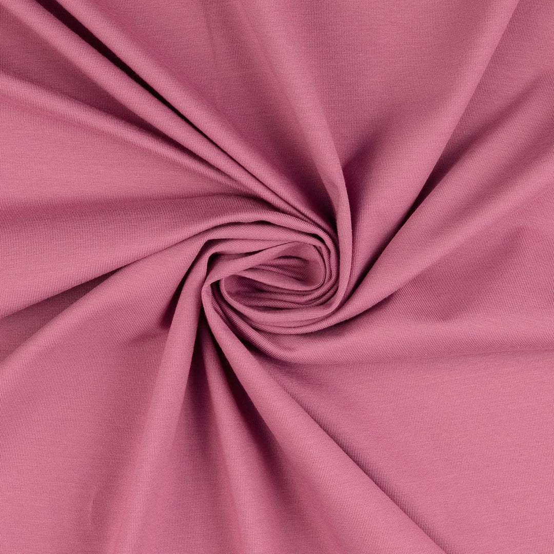 Baumwolljersey Uni Col.5021 (Mauve)