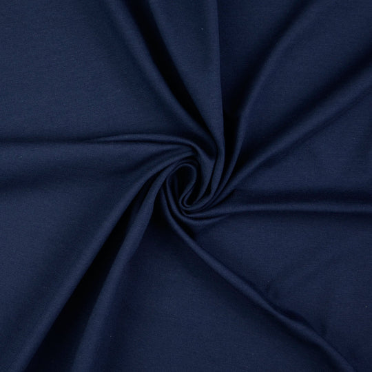 Baumwolljersey Uni Col.5026 (Marineblau)