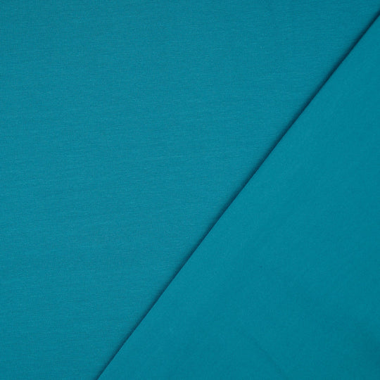Baumwolljersey Uni Col.7038 (Petrol)