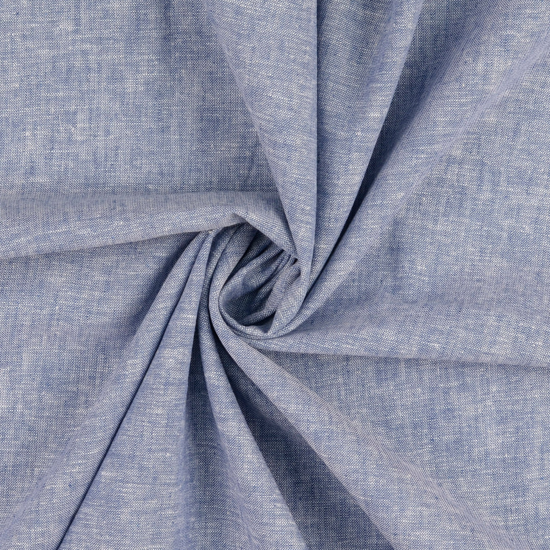 Leinen - Marly Uni Blau