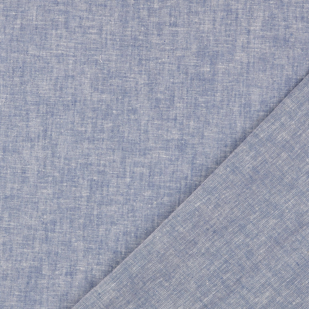 Leinen - Marly Uni Blau