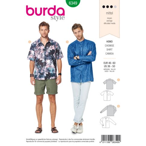 Burda Schnittmuster 6349