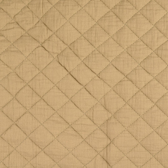 Double Gauze Stepper Grün,Beige