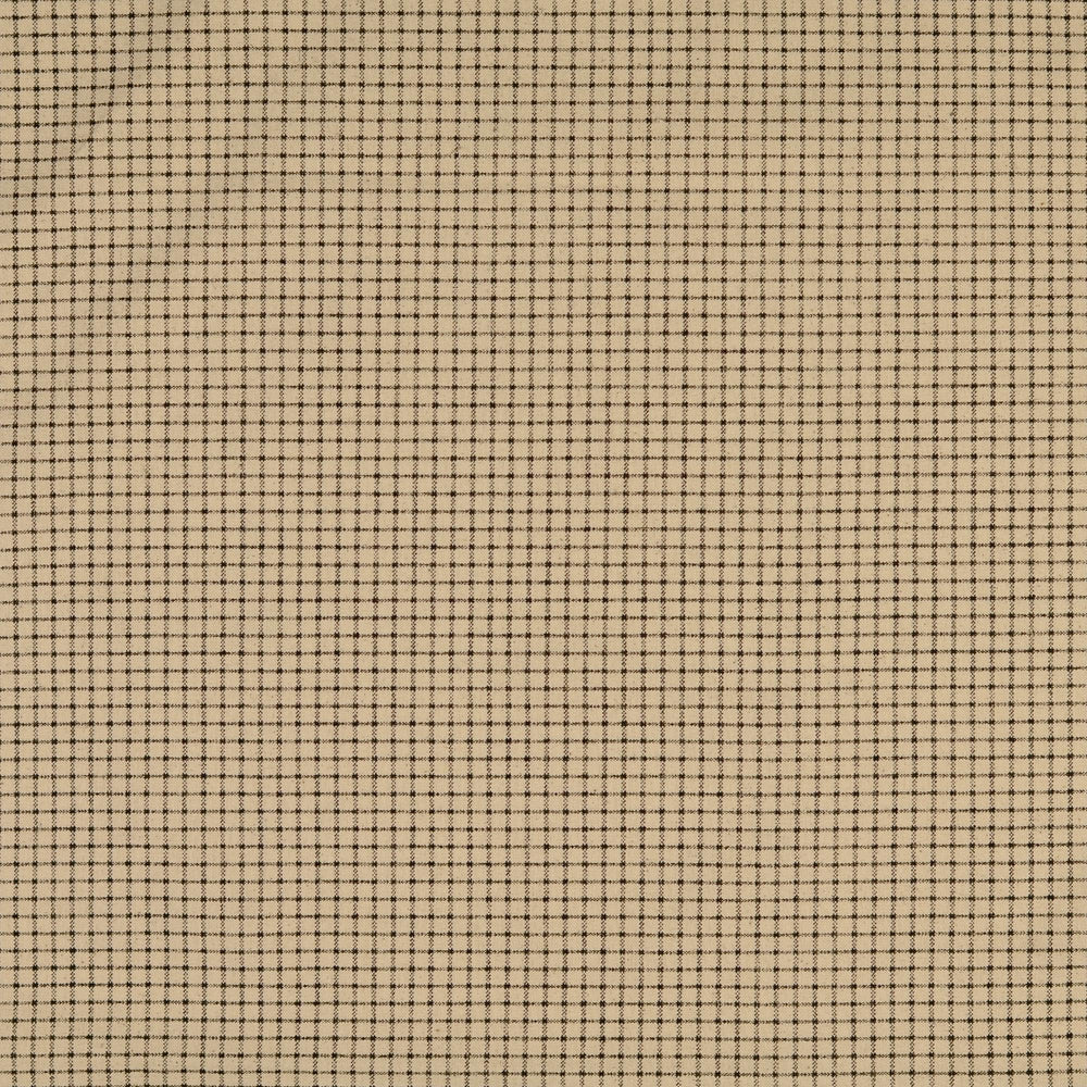 Baumwolle - Karo Natur/Beige
