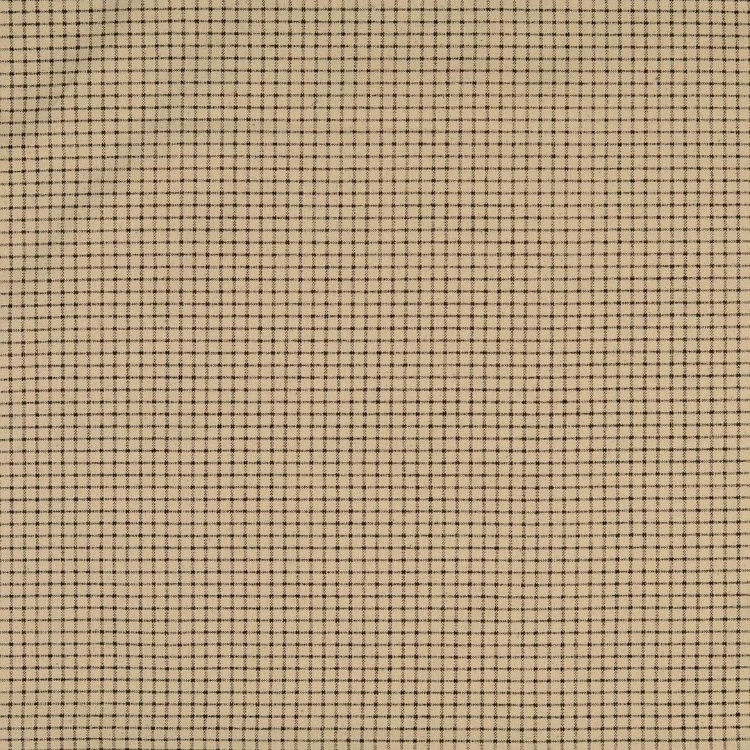 Baumwolle - Karo Natur/Beige