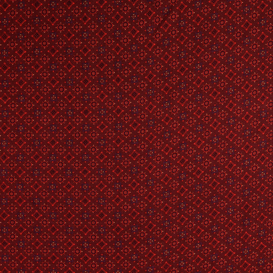 Viskose - Karo Bordeaux