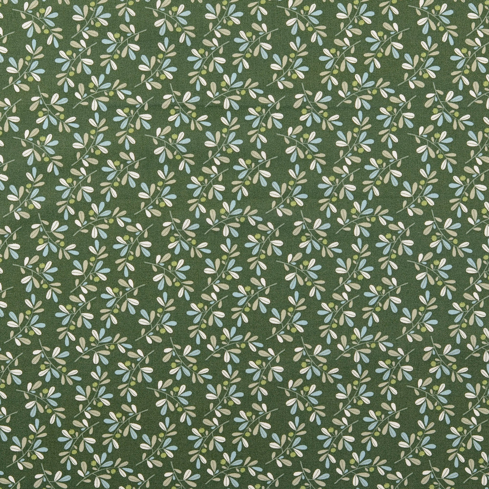 Cotton - Fir green leaves