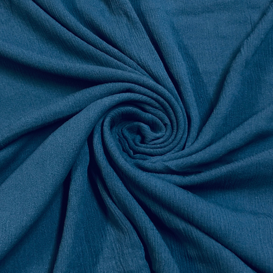 Viskose Crepp - Col.807 (Dark Denim)