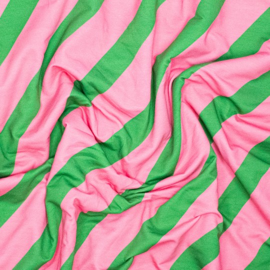 Jersey - Mint Stripe