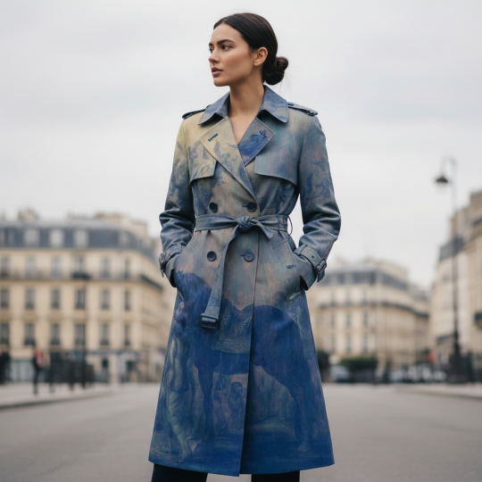 Trench Coat - Dark Green