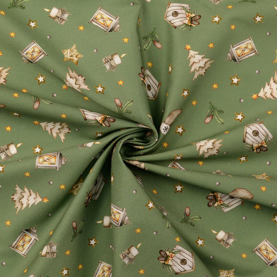 Baumwolle -  Vogelhaus