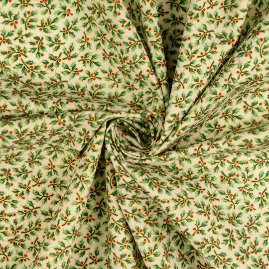 Baumwolle - Holly leaves