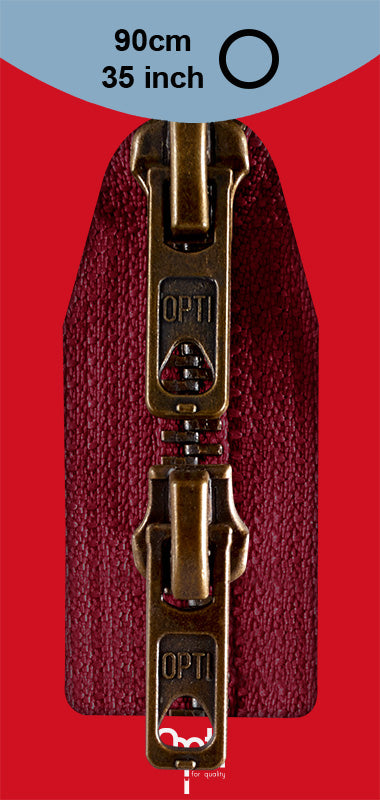 Opti Two-Way Separating Metal Zipper Col.0004