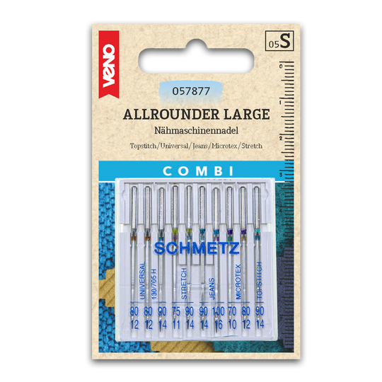 Schmetz Sewing Machine Needles Special Large Combi