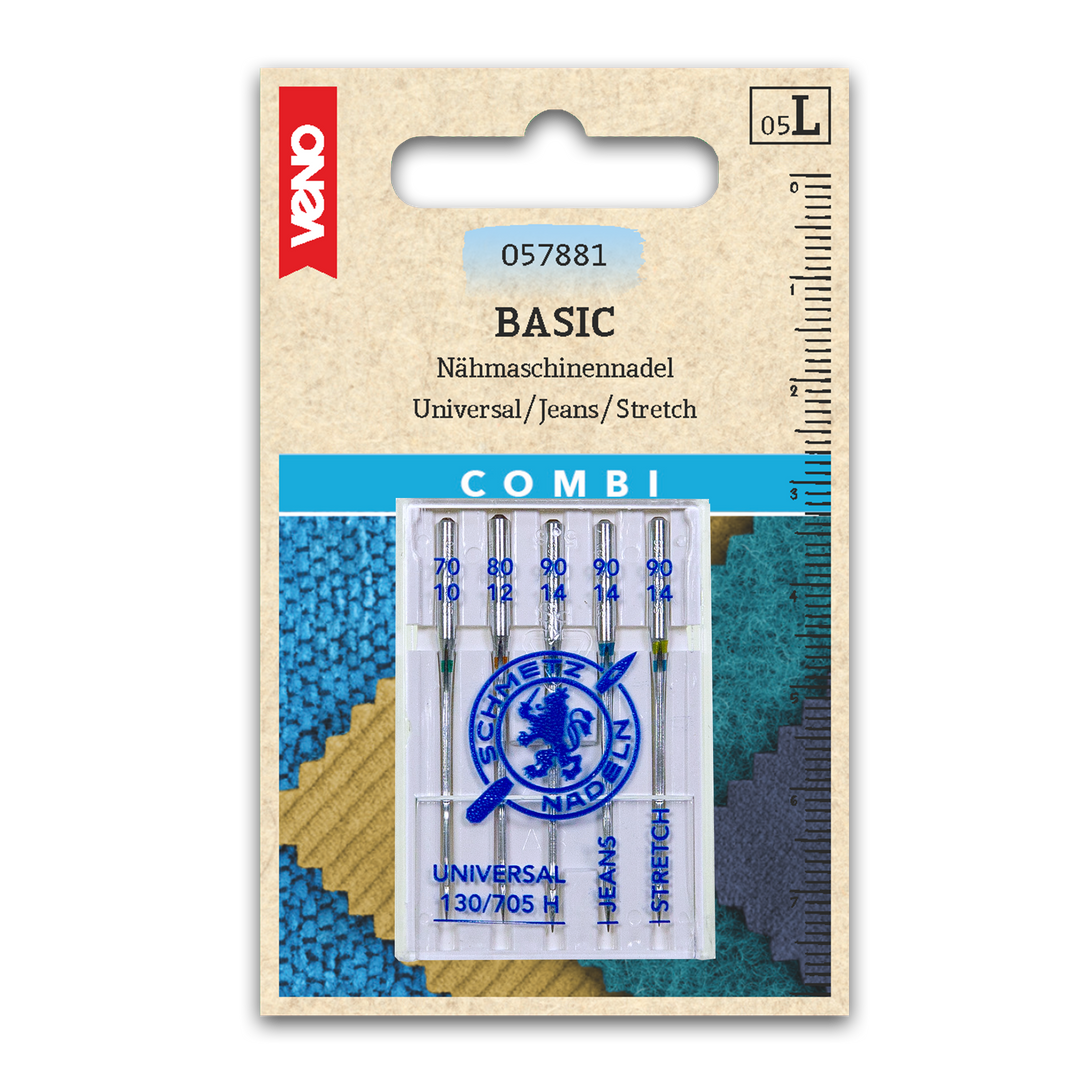 Schmetz Nähmaschinennnadeln - Basic Combi