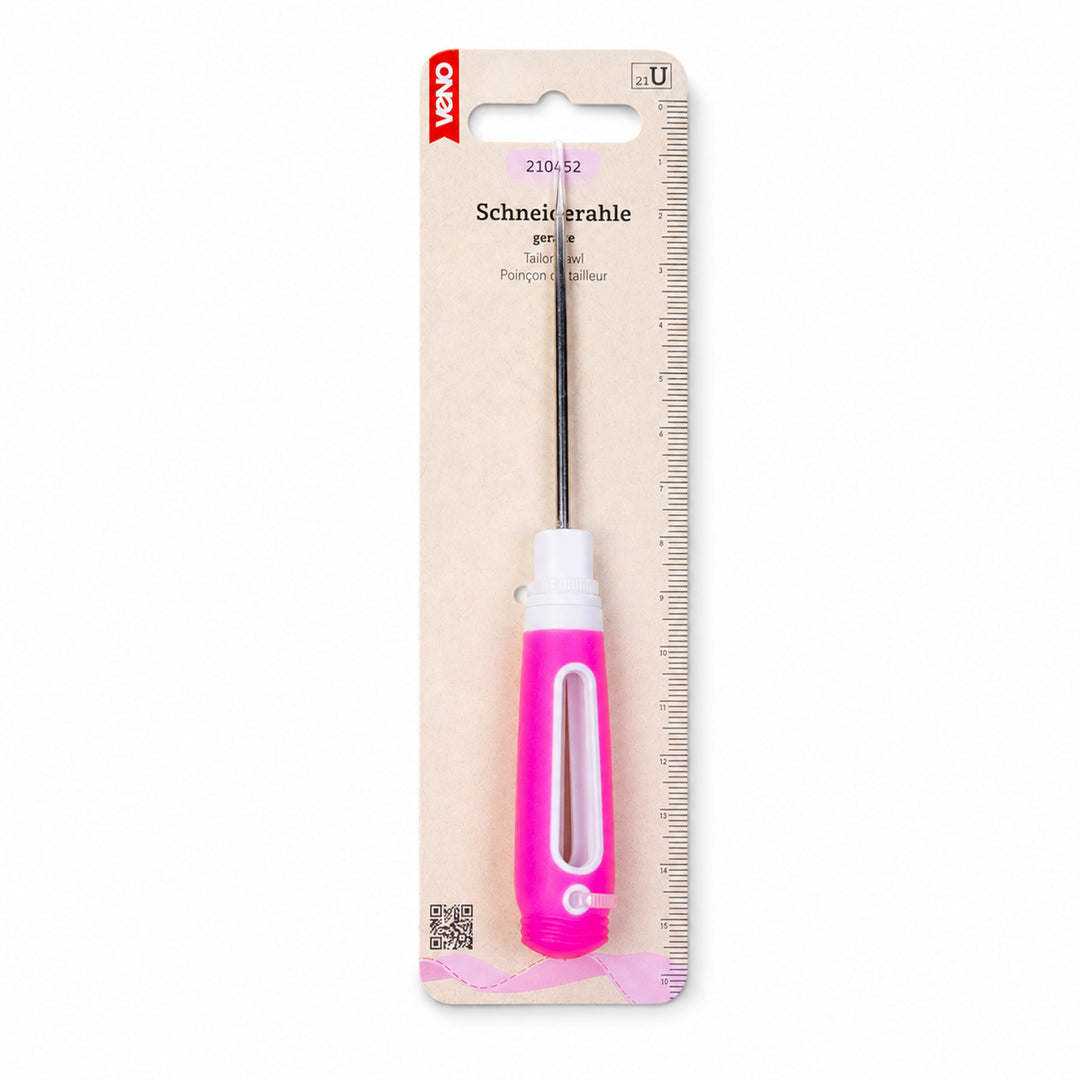 Awl with protective cap