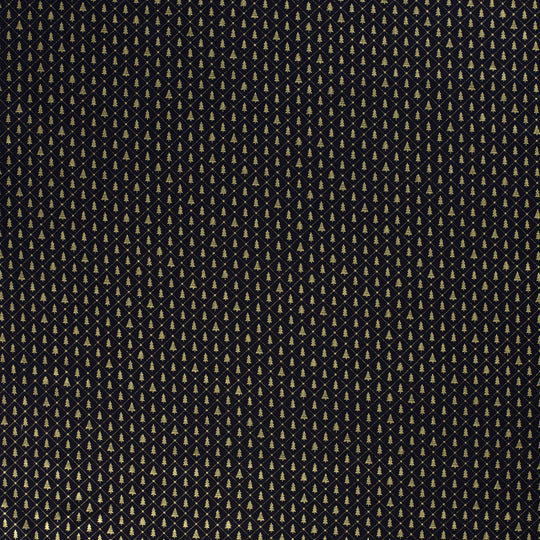 Baumwolle -  x-mas tree Blau