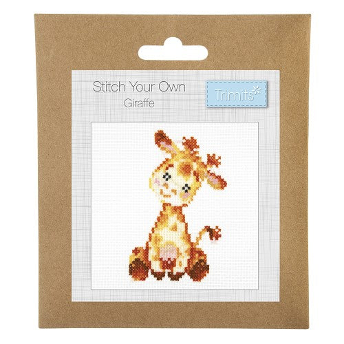 Mini Kreuzstich-Set Giraffe "Trimits"