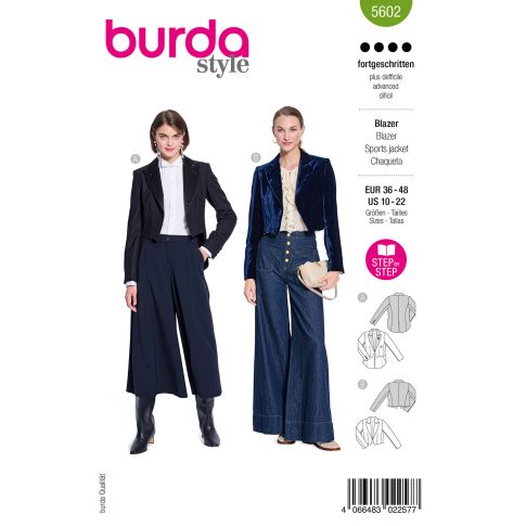 Burda Schnittmuster 5602