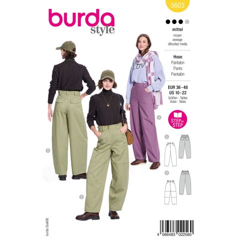 Burda Schnittmuster 5603