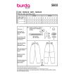 Burda Schnittmuster 5603