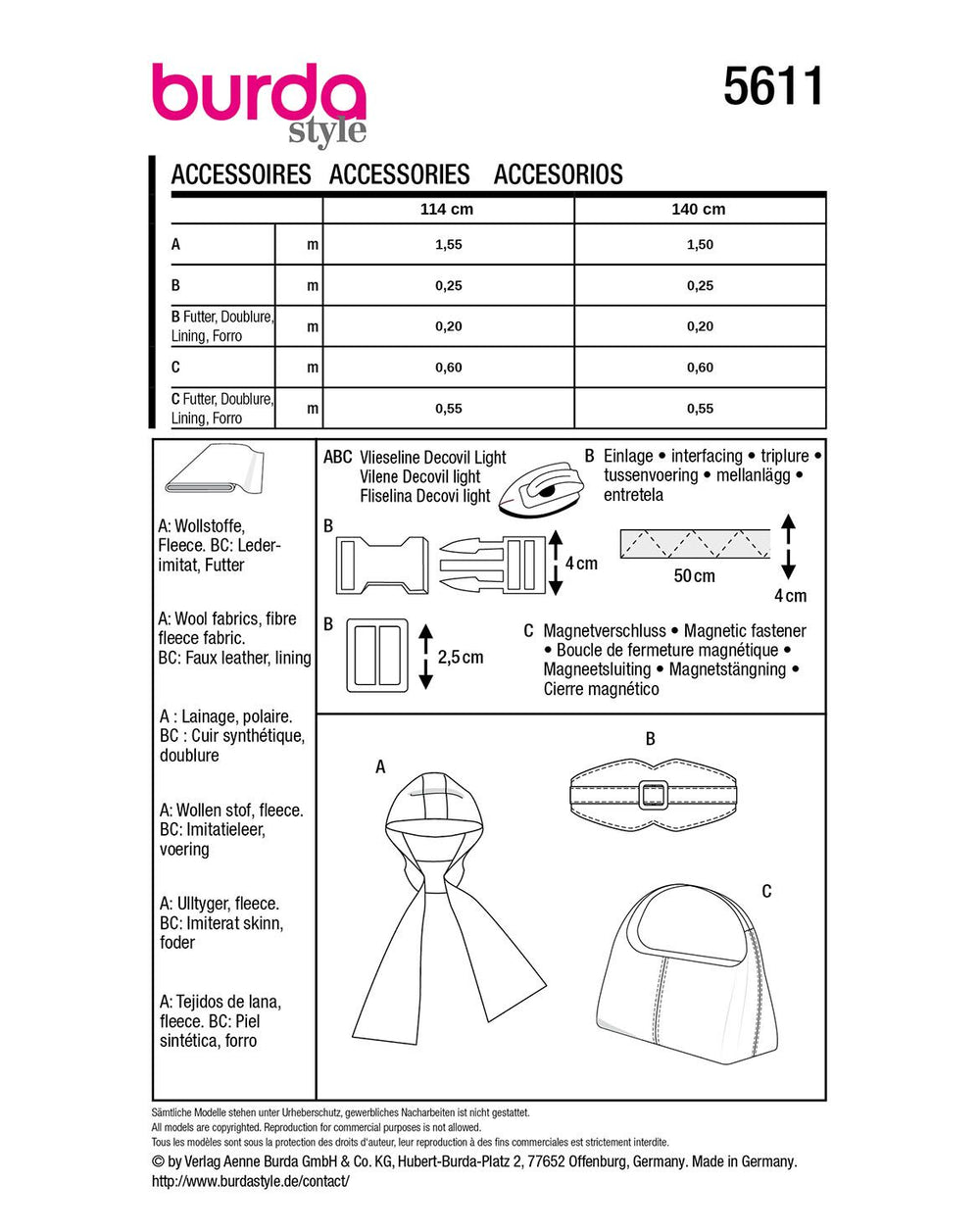 Burda Sewing Pattern 8100
