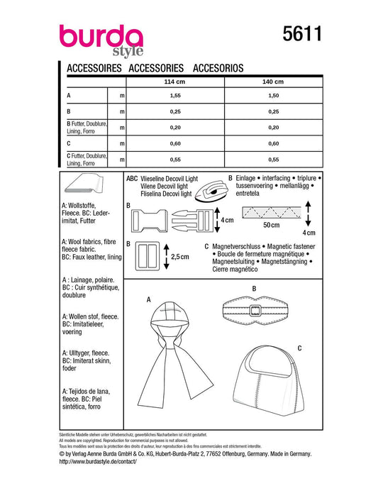 Burda Sewing Pattern 8100
