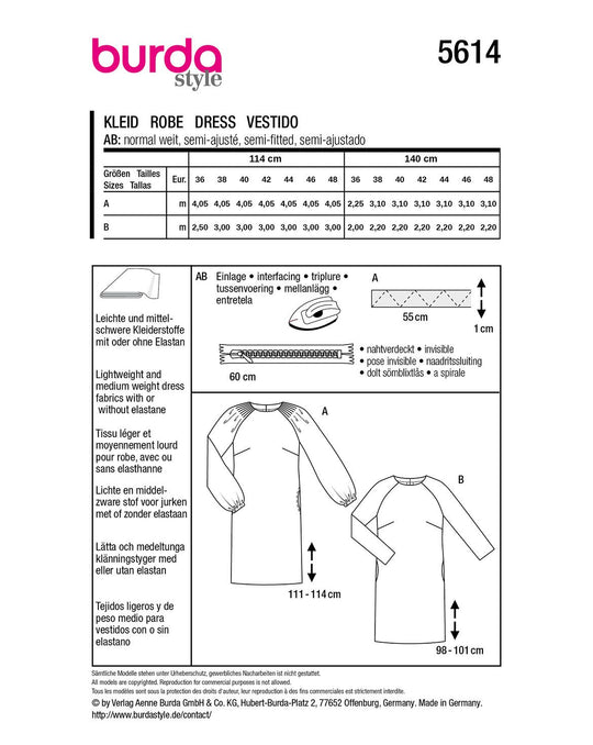Burda Sewing Pattern 8100