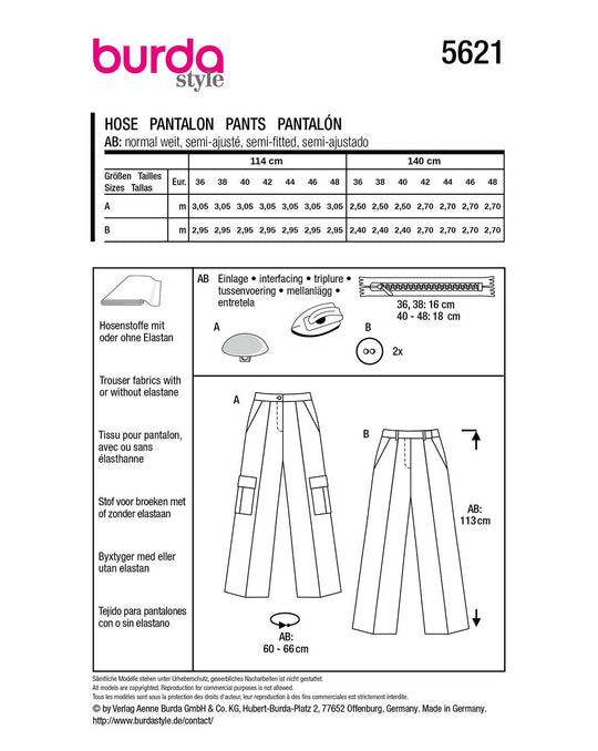Burda Sewing Pattern 8100