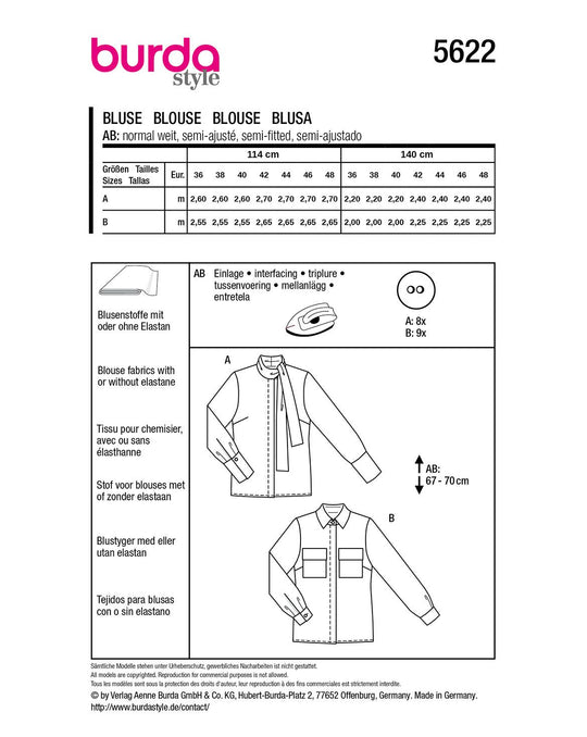 Burda Sewing Pattern 8100